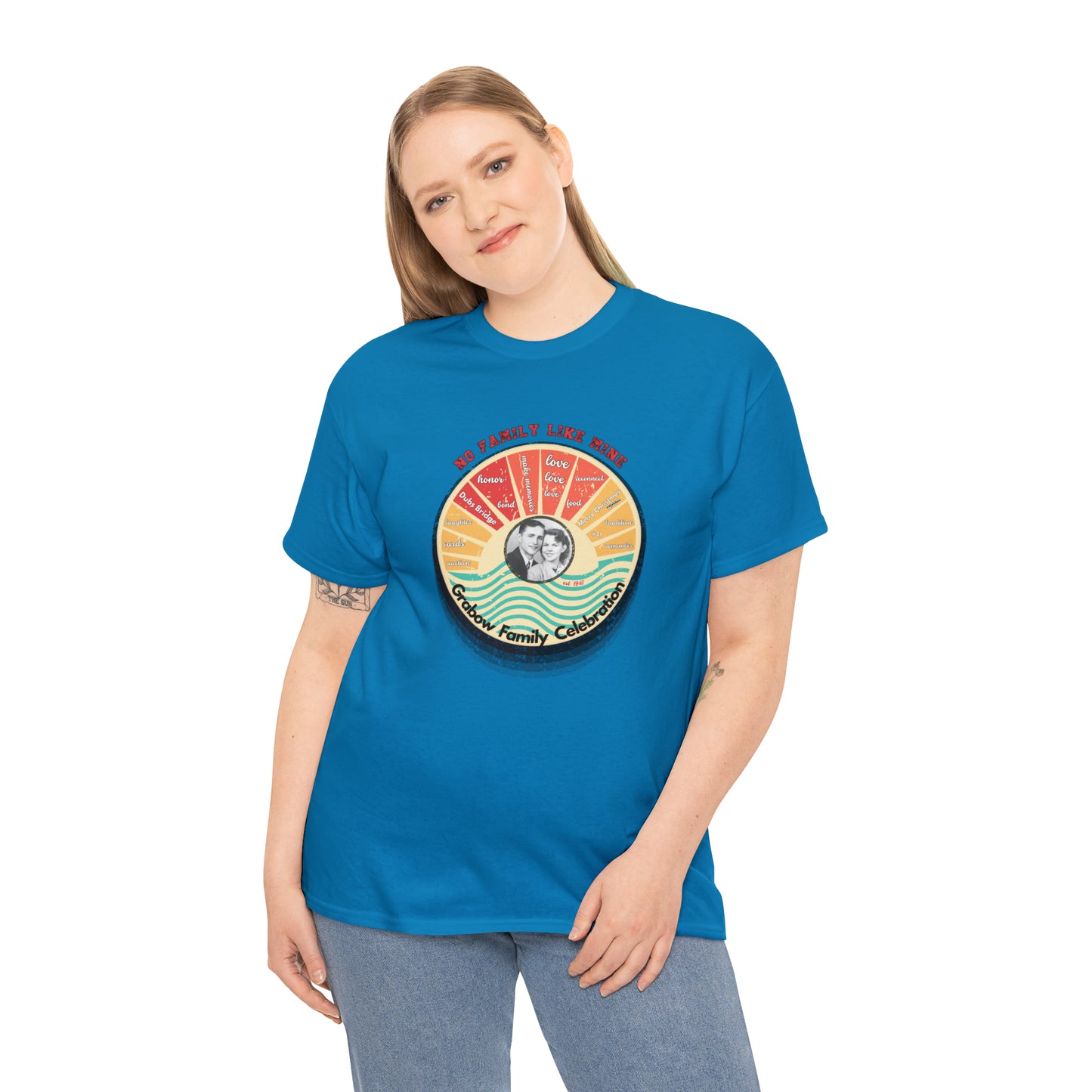 2023 Grabow Christmas - Unisex Heavy Cotton Tee