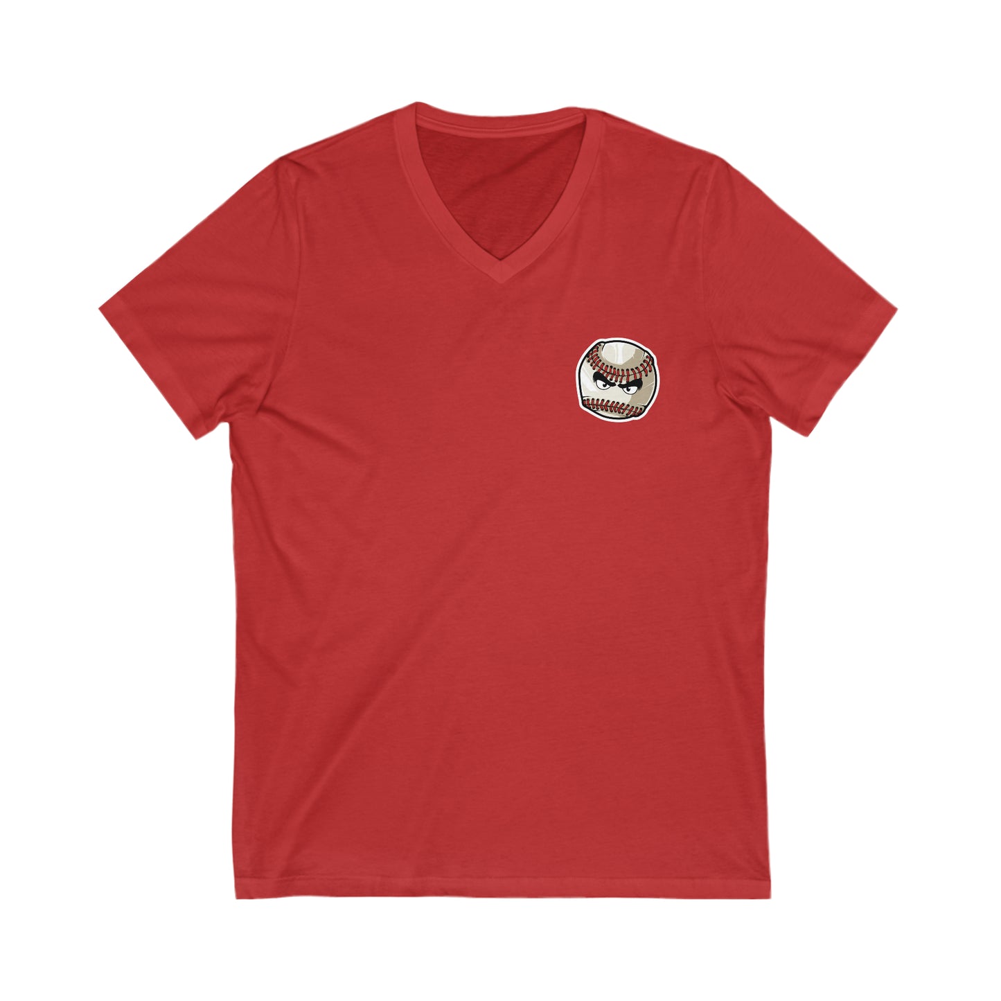 2023 Mean Baseball on the front - Baseball on the back - Unisex Jersey Short Sleeve V-Neck Tee