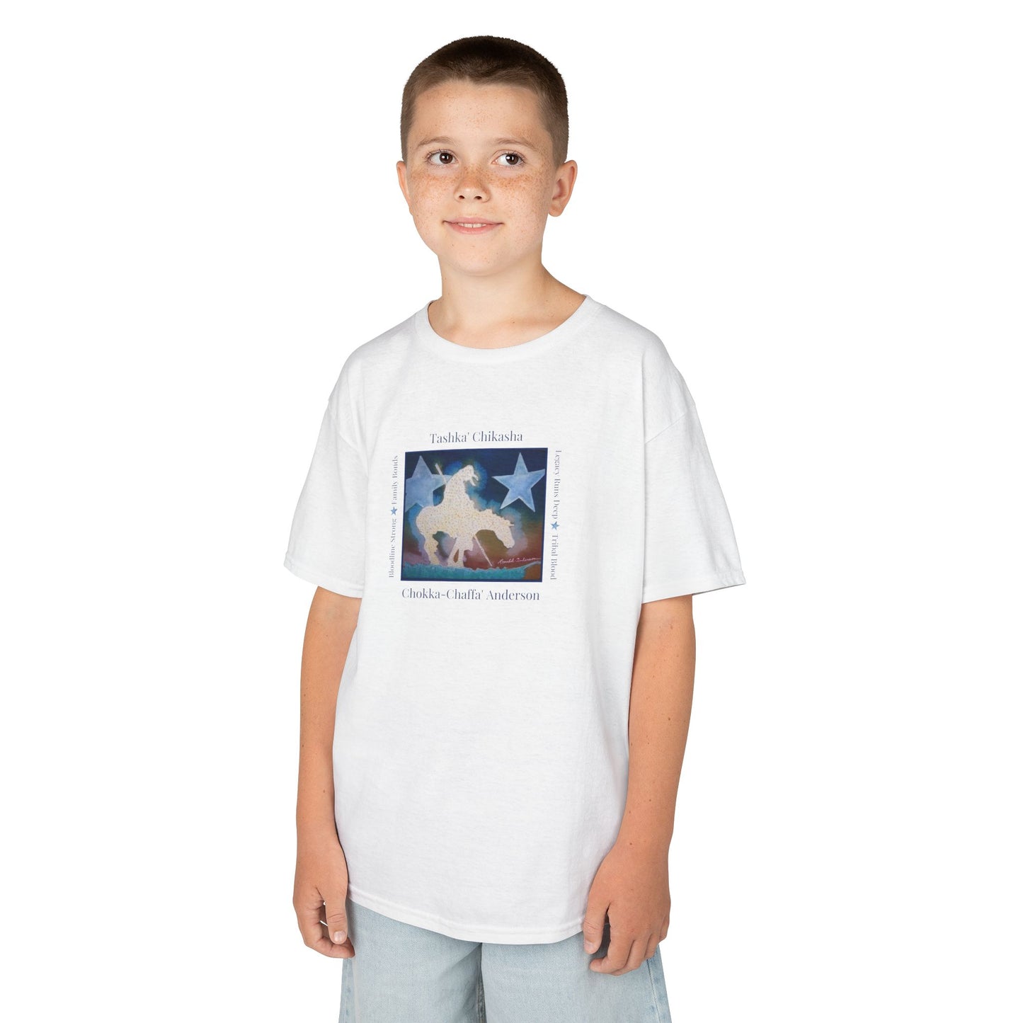 2025 Anderson Reunion T-shirt - Tashka' Chikasha - Kids xs-xl - Unisex Crew Neck T-shirt - Graphic on Front