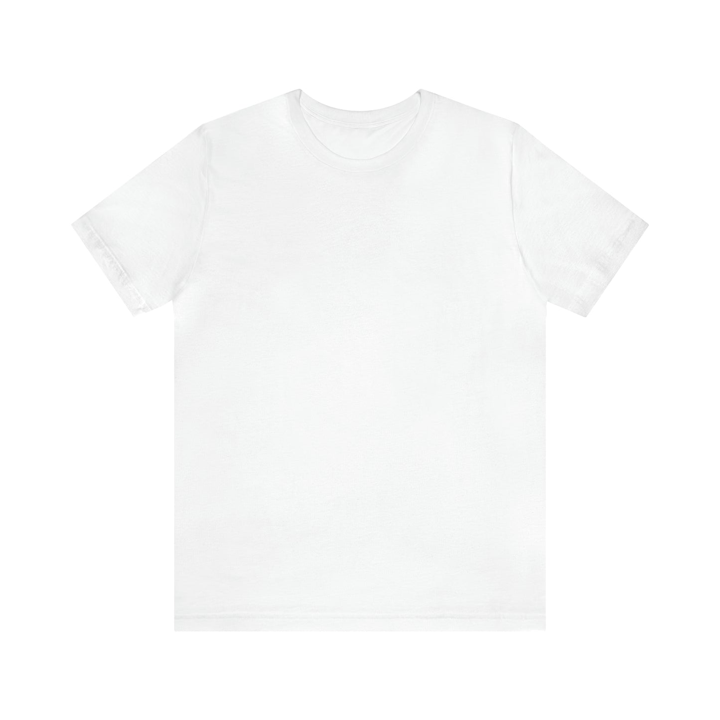 No image on the front - Texas flag with tourney & Kooper on the back - Unisex Jersey Short Sleeve Tee - crew neck