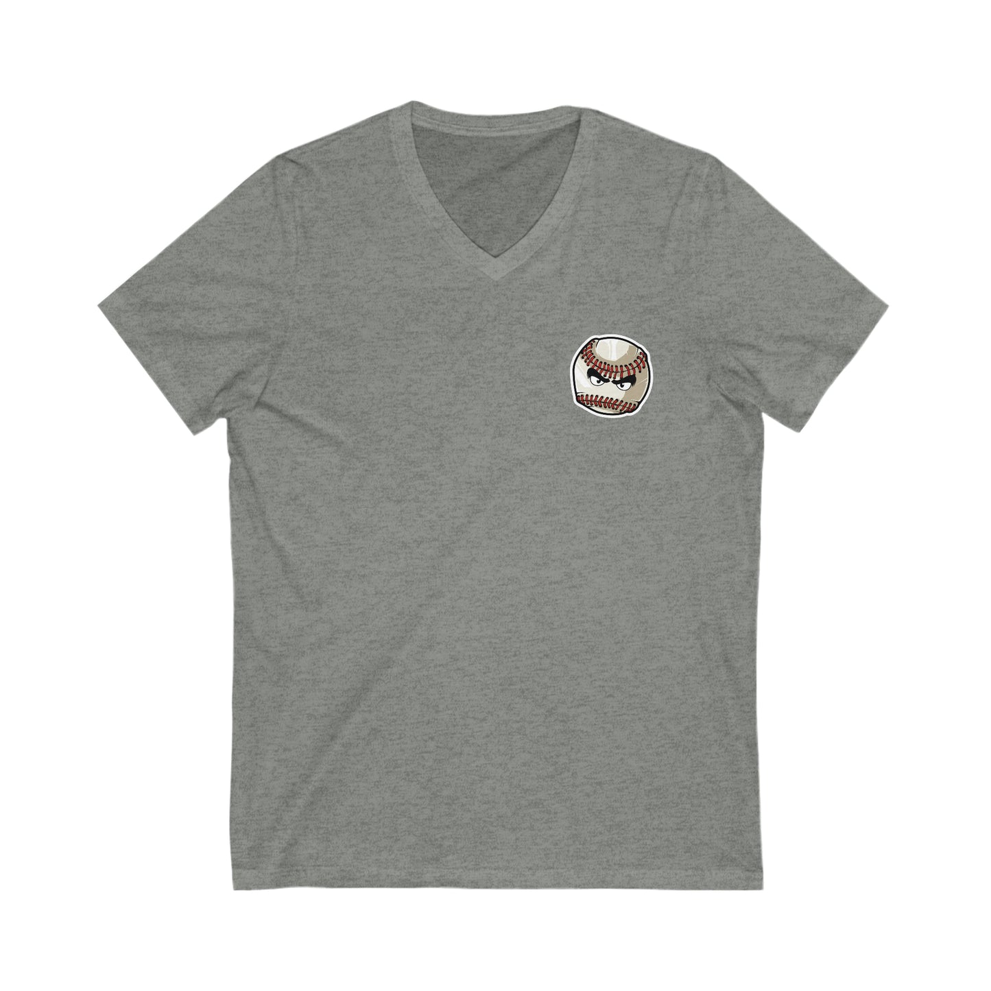 2023 Mean Baseball on the front - Baseball on the back - Unisex Jersey Short Sleeve V-Neck Tee