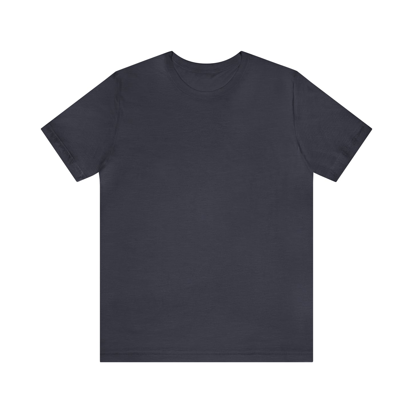 No image on the front - Texas flag with tourney & Kooper on the back - Unisex Jersey Short Sleeve Tee - crew neck