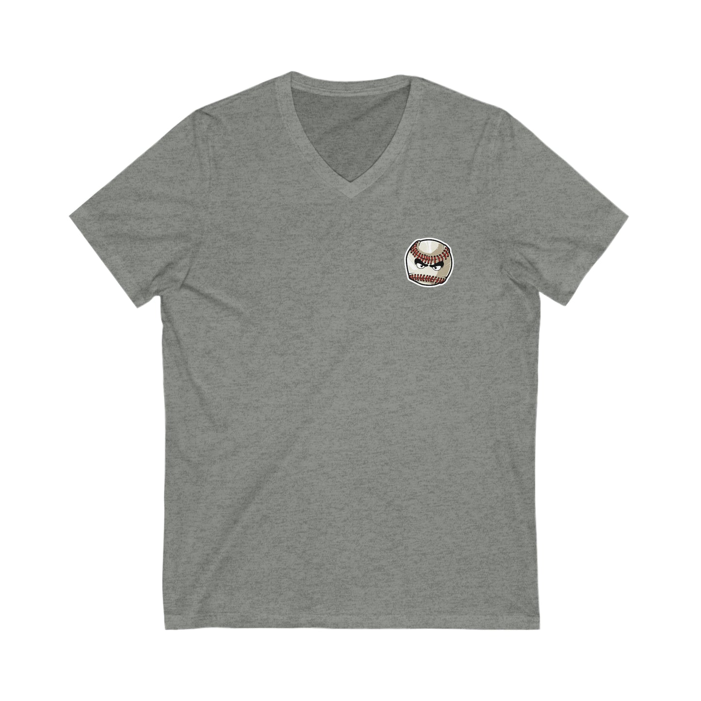 2023 Mean Baseball on the front - GEORGIA CAME TO PLAY with breaking out baseball on the back - Unisex Jersey Short Sleeve V-Neck Tee
