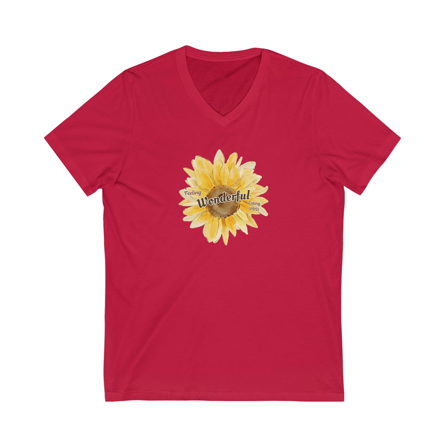 Feeling Wonderful - Eating PHD - Colored T - on front