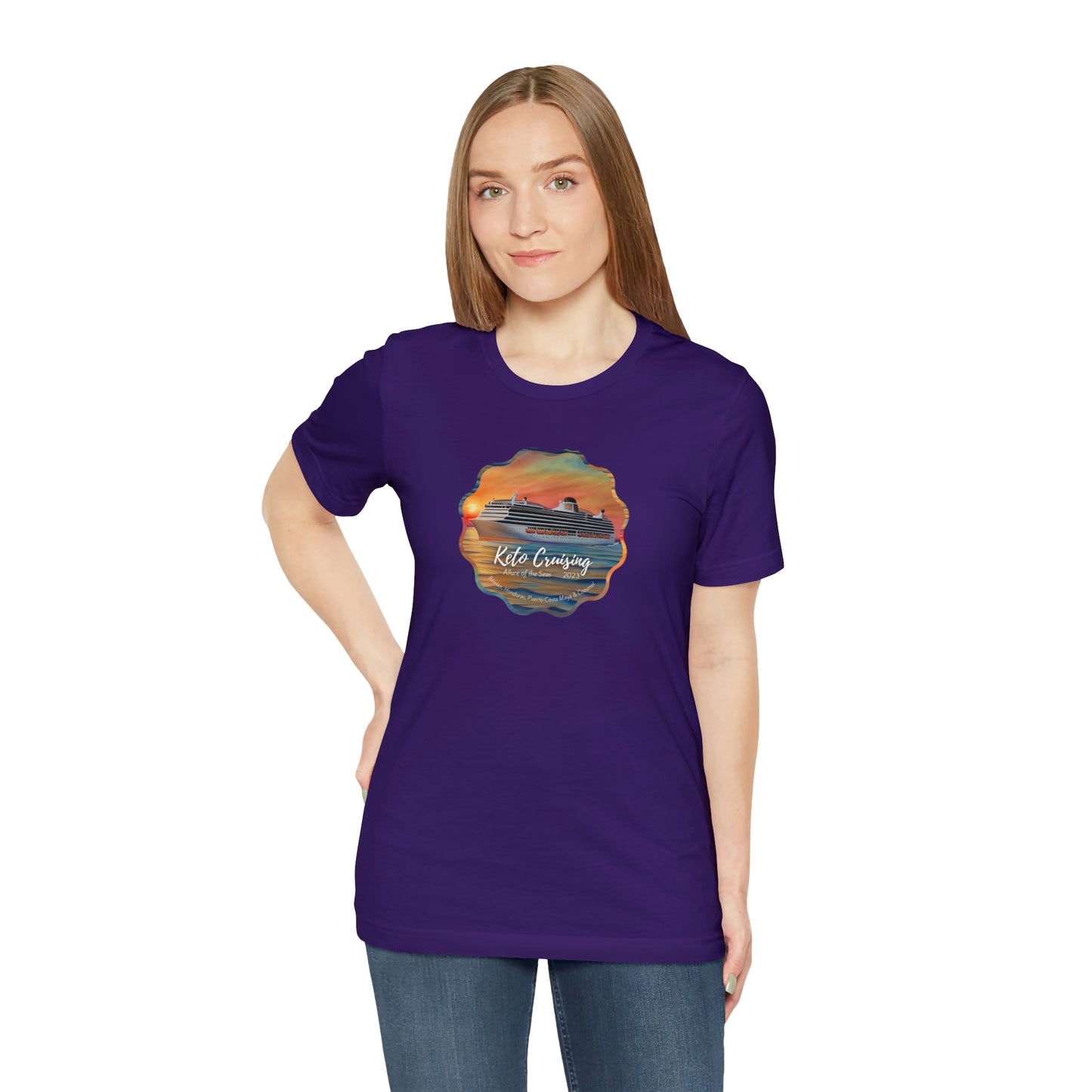 Keto Cruising - Unisex Crew Neck - on front