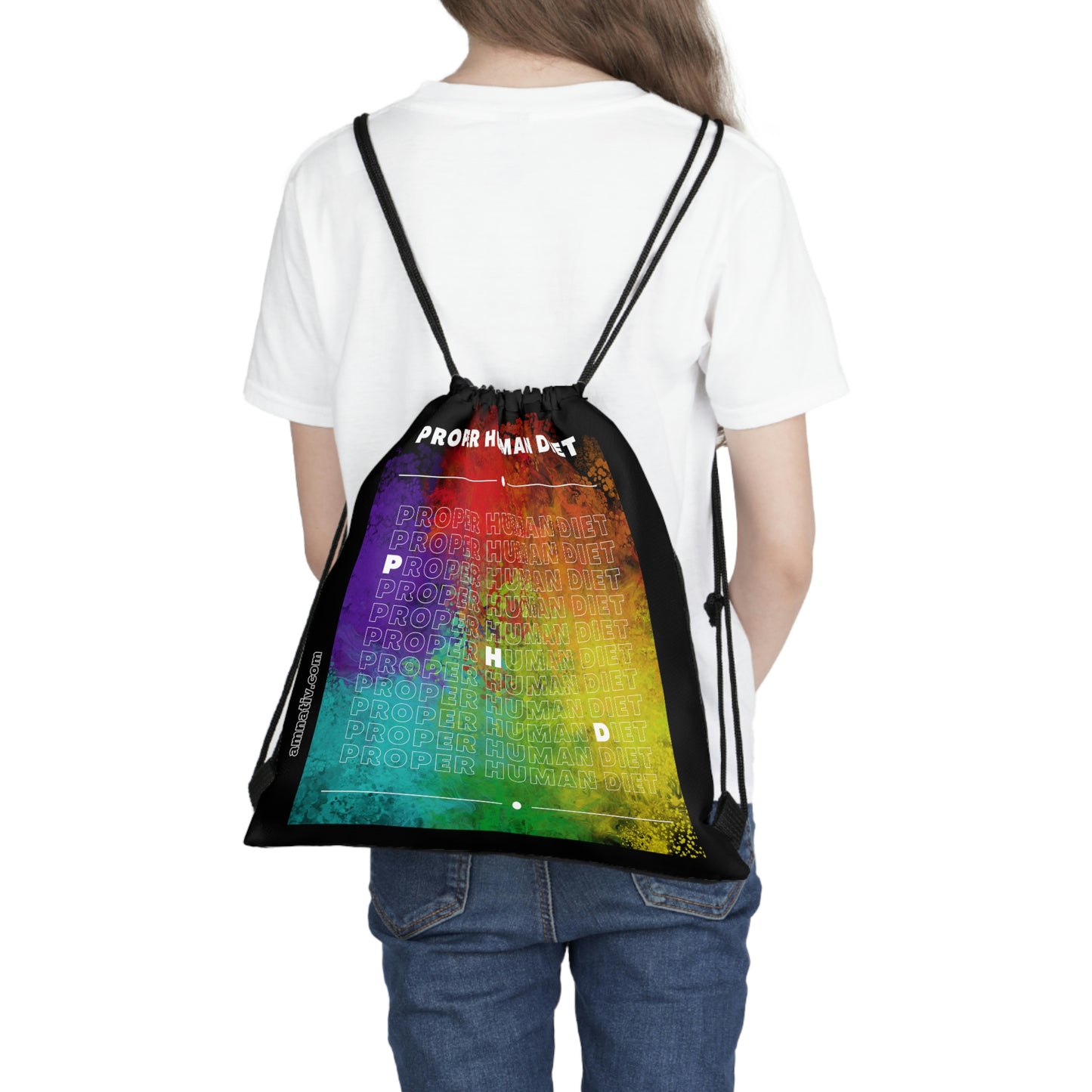 Outdoor Drawstring Bag - Proper Human Diet - PHD