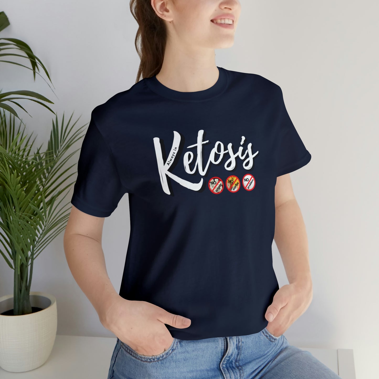 Always in Ketosis - Crew Neck - on front