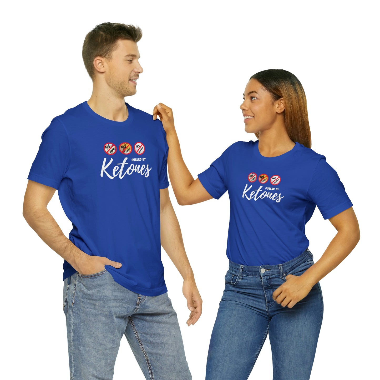Fueled by Ketones - Crew Neck - on front