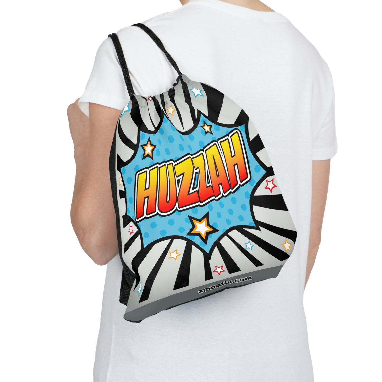 Outdoor Drawstring Bag - Huzzah