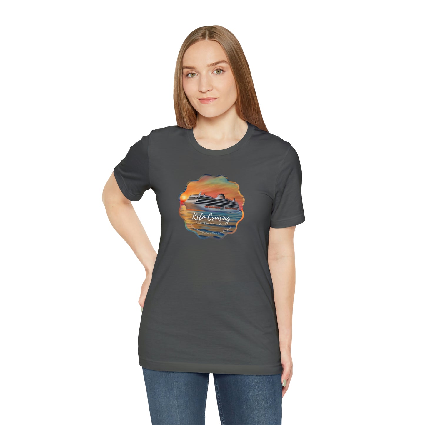 Keto Cruising - Unisex Crew Neck - on front