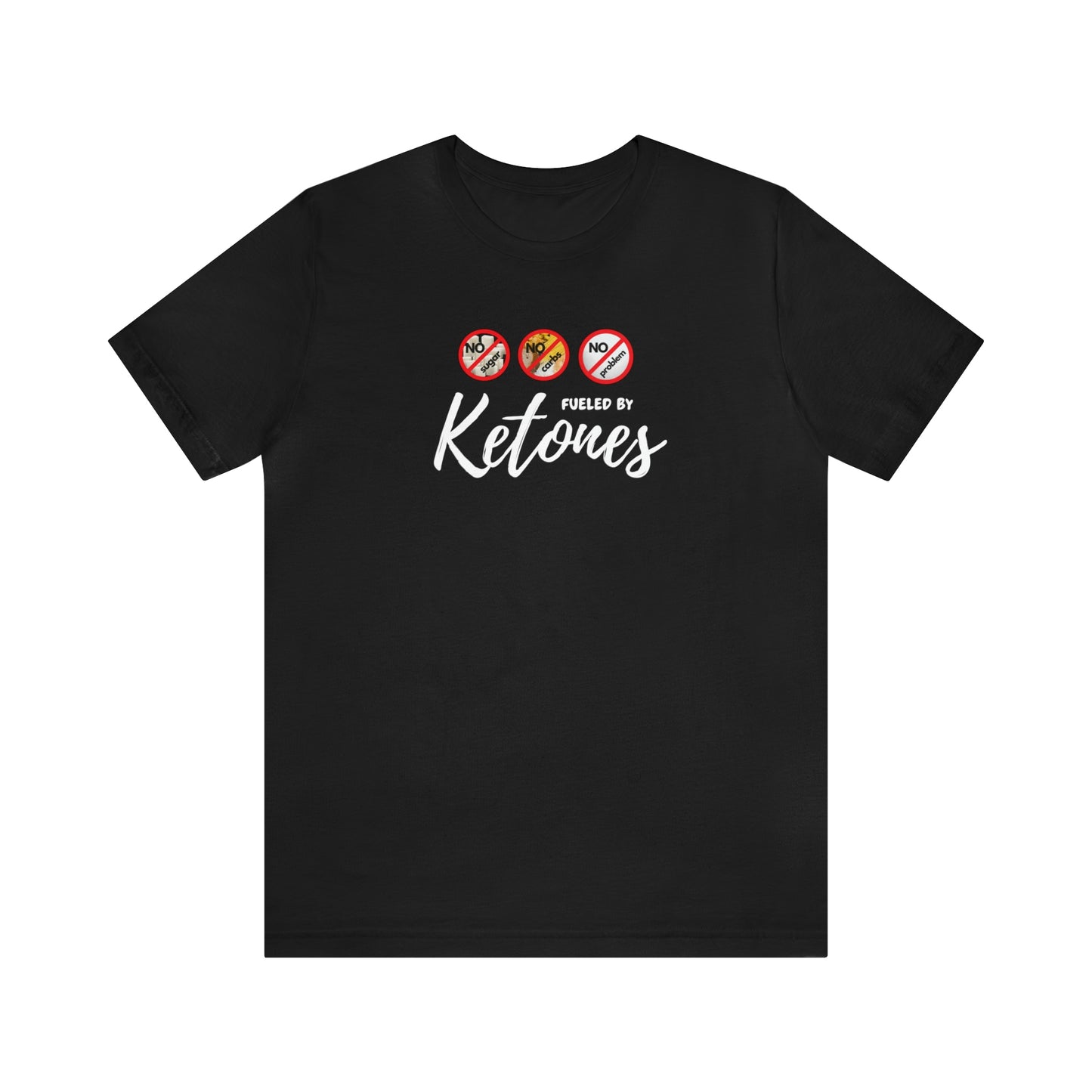 Fueled by Ketones - Crew Neck - on front