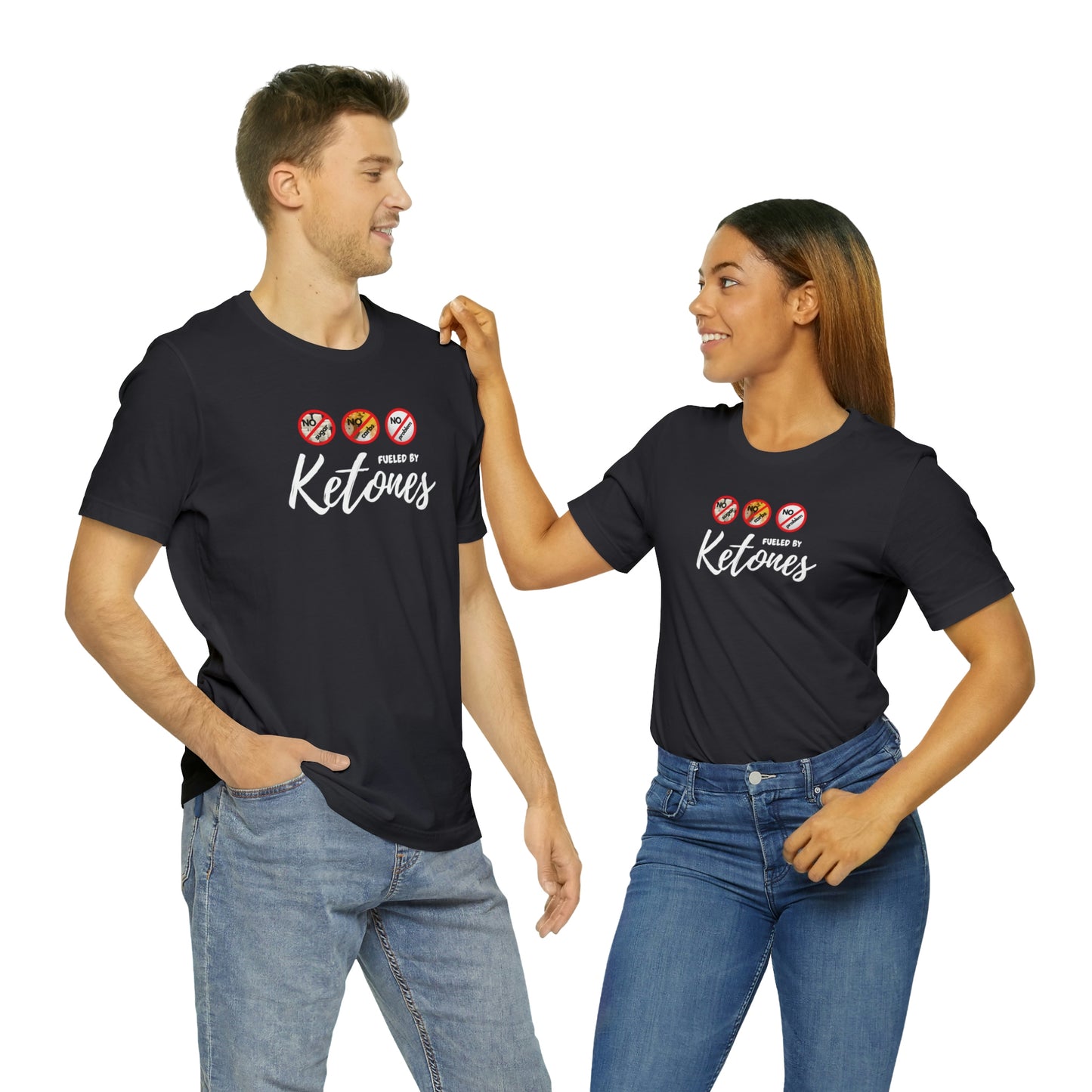 Fueled by Ketones - Crew Neck - on front