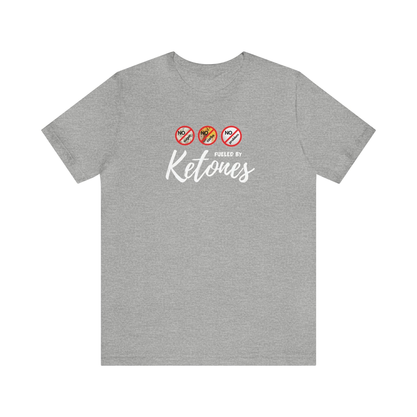 Fueled by Ketones - Crew Neck - on front