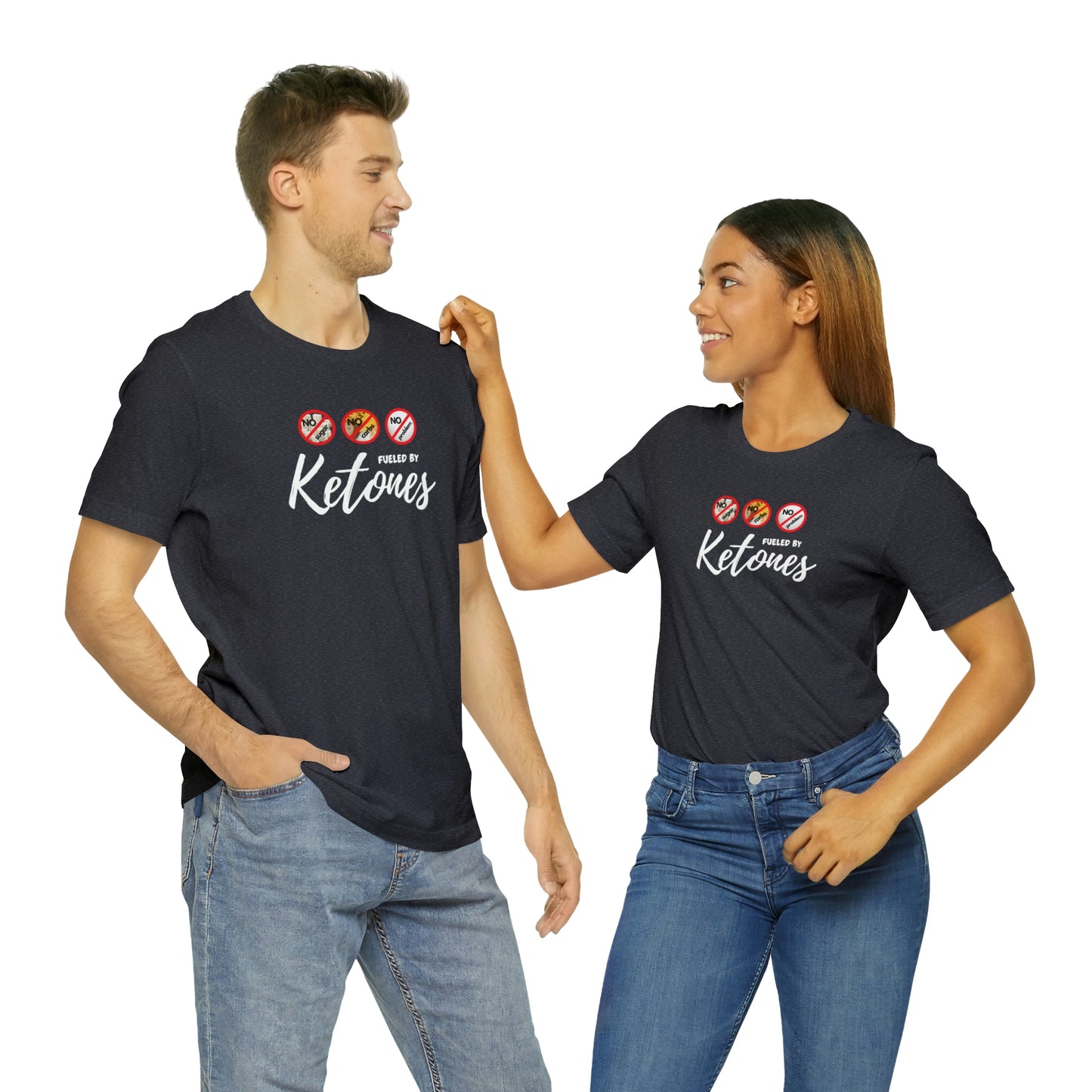 Fueled by Ketones - Crew Neck - on front