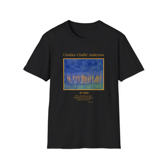 2023 Chokka-Chaffa' Anderson - Adult - Dark Colored Crew Neck T shirt - Graphic on Front and Back