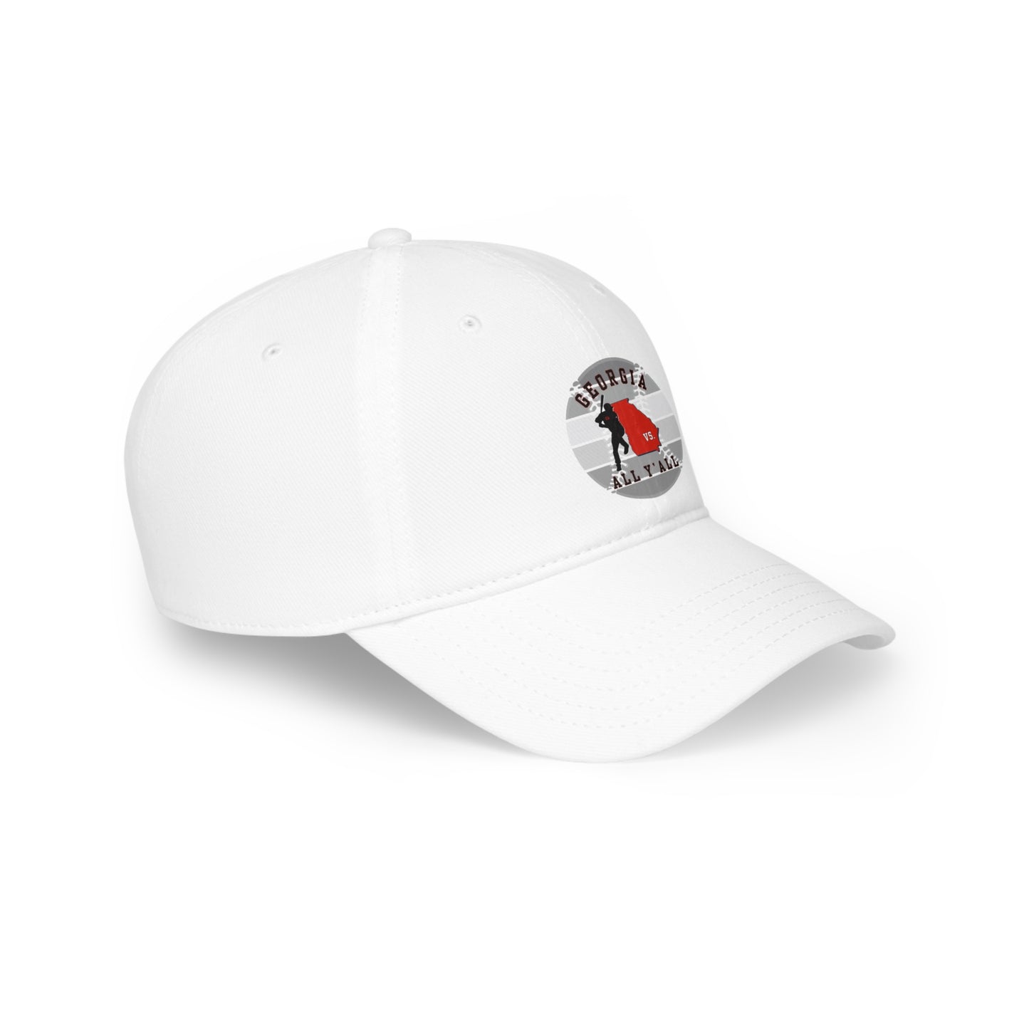 Georgia vs All Y'All - Gray Shades in Baseball - Low Profile Baseball Cap