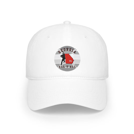 Georgia vs All Y'All - Gray Shades in Baseball - Low Profile Baseball Cap