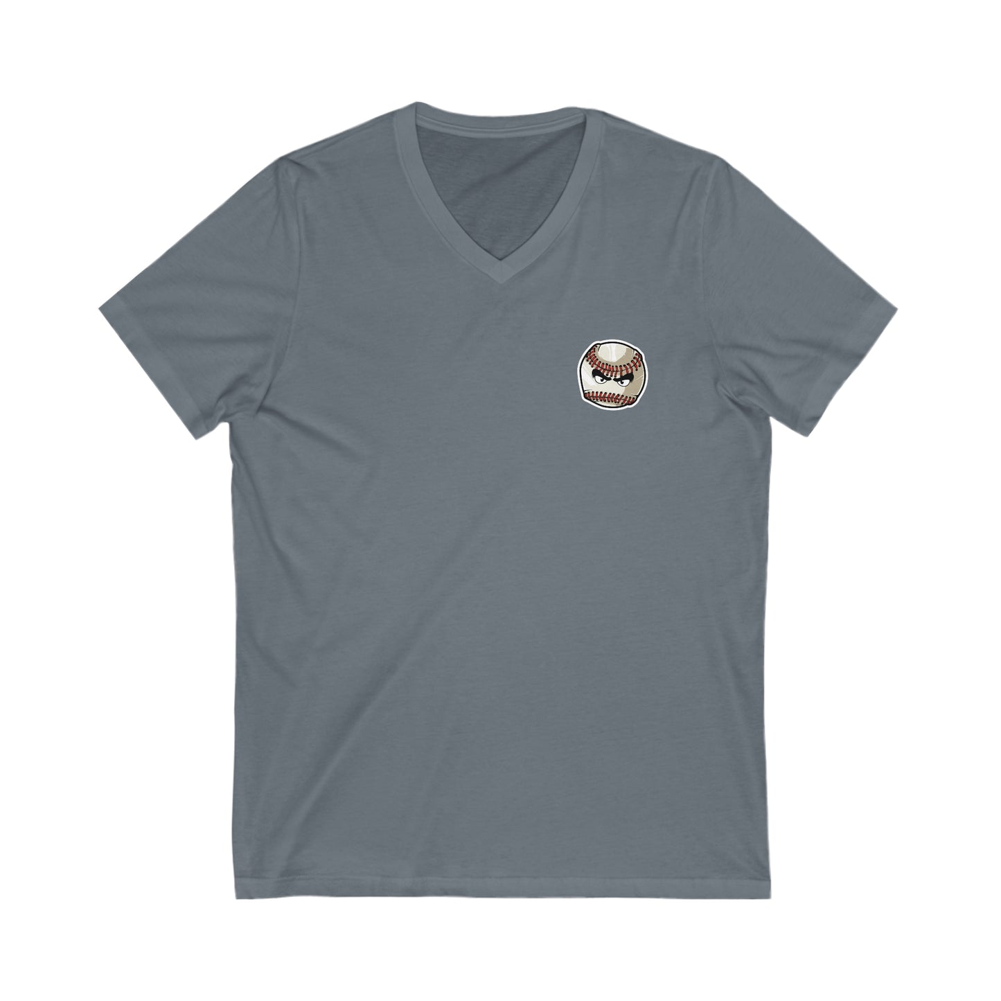 2023 Mean Baseball on the front - GEORGIA CAME TO PLAY with breaking out baseball on the back - Unisex Jersey Short Sleeve V-Neck Tee