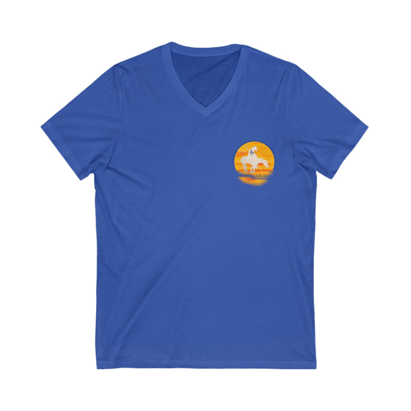 2025 Anderson Reunion T-shirt - Tashka' Chikasha - Adult - Unisex V-neck T-shirt - Graphic on Front and Back