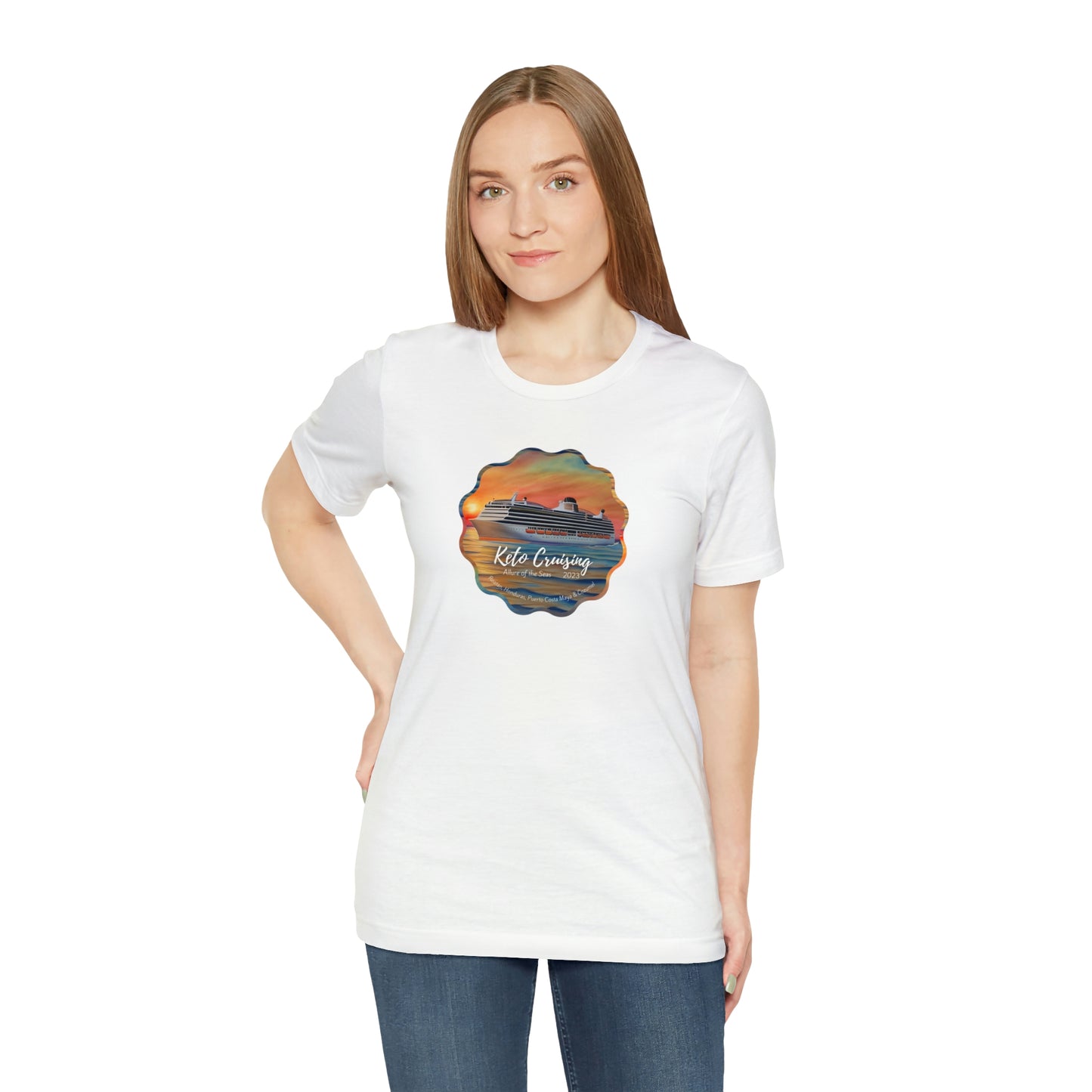 Keto Cruising - Unisex Crew Neck - on front