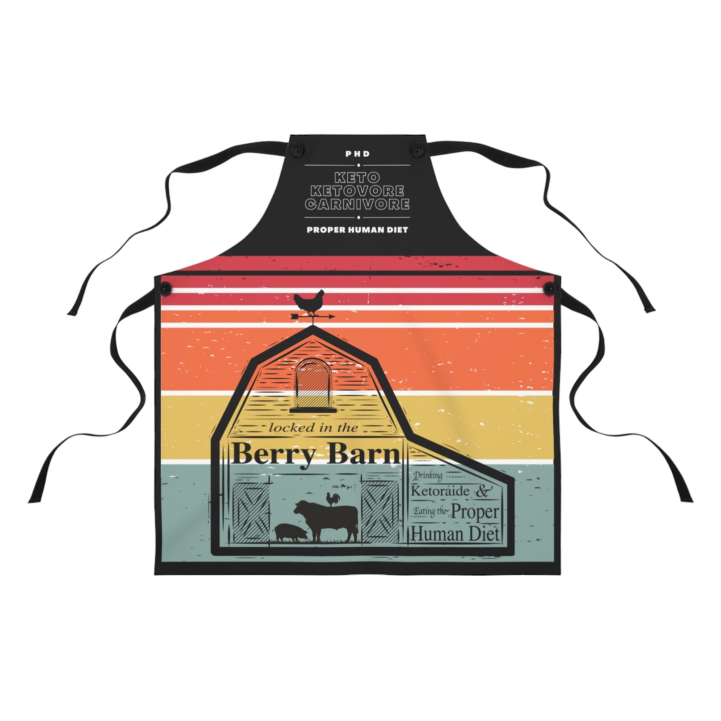 Apron - PHD - Locked in the Berry Barn