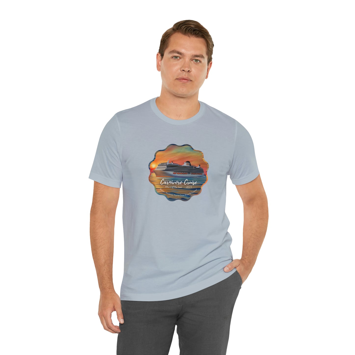 Carnivore Cruise - Unisex Crew Neck - on front