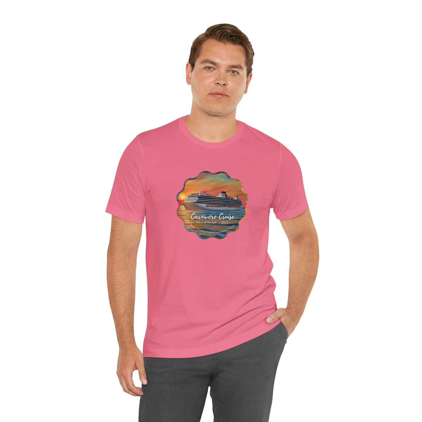 Carnivore Cruise - Unisex Crew Neck - on front