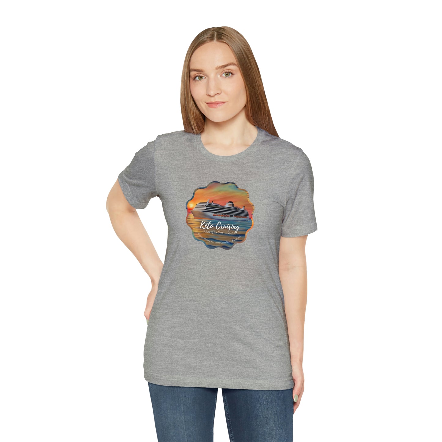 Keto Cruising - Unisex Crew Neck - on front