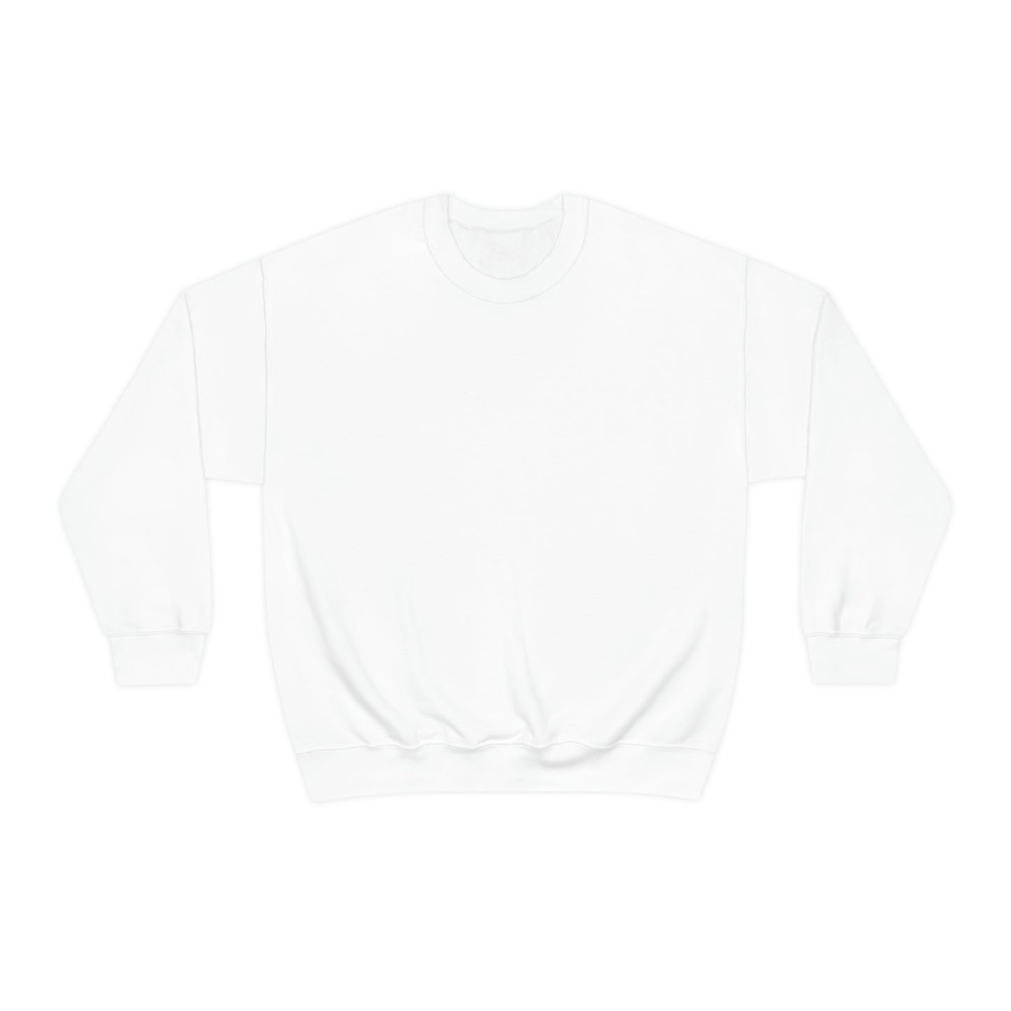 Carnivore - Crowned Lion in Black & White & Taupe - Crewneck Sweatshirt - on back