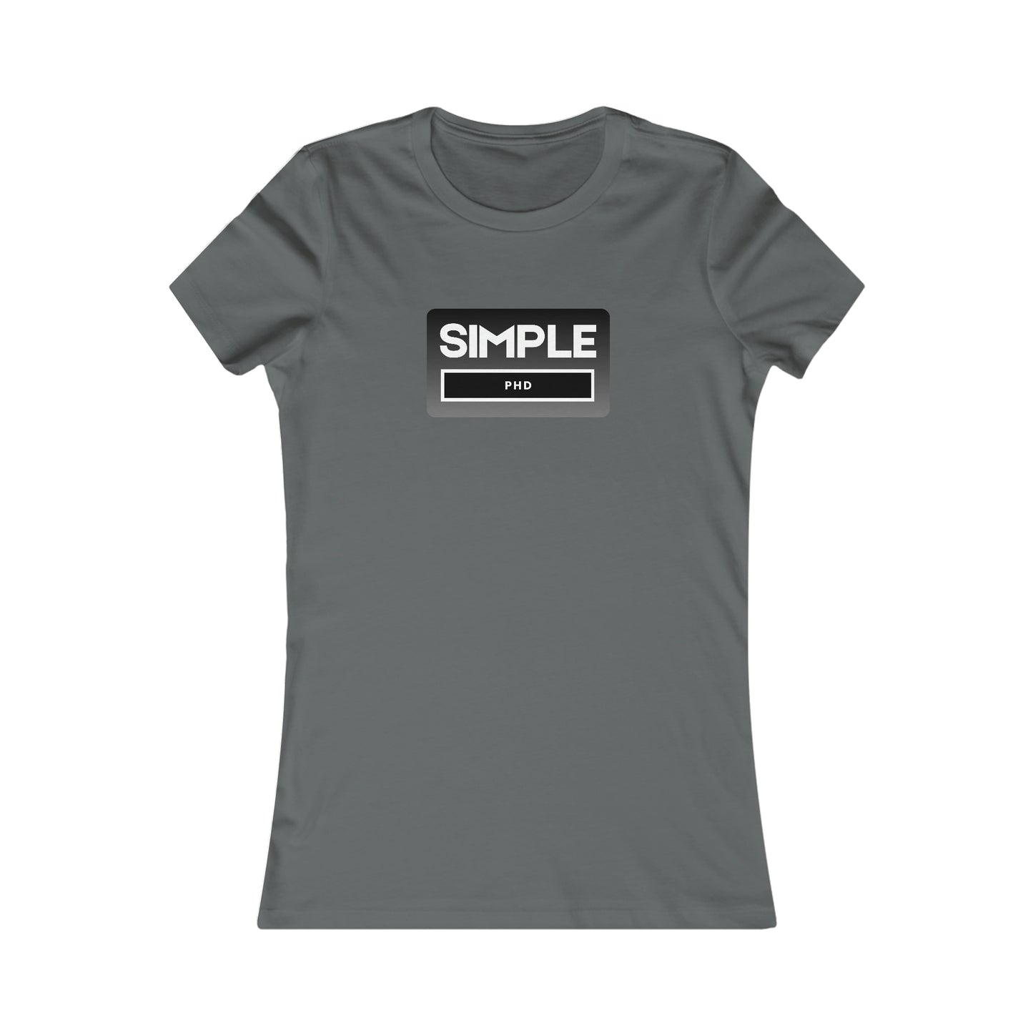 SIMPLE PHD - Colored T - Slim Fit * Runs Small - on front