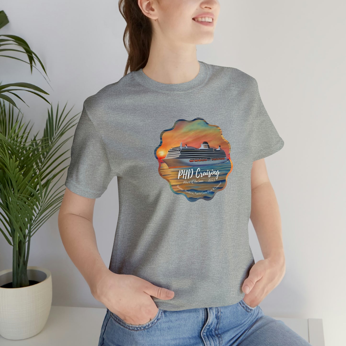 PHD Cruising - Unisex Crew Neck - on front