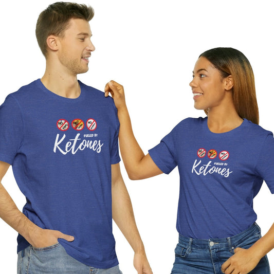 Fueled by Ketones - Crew Neck - on front