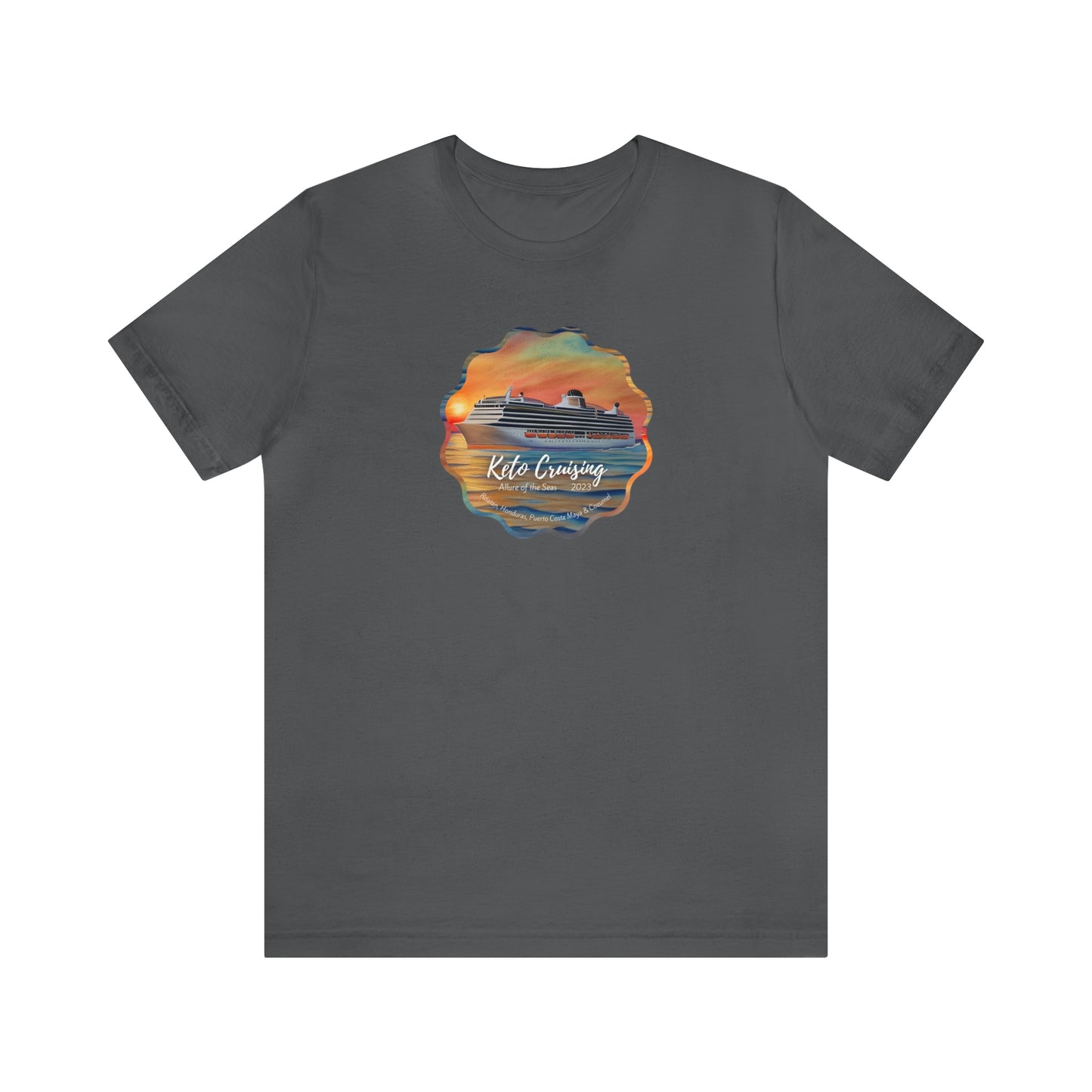 Keto Cruising - Unisex Crew Neck - on front