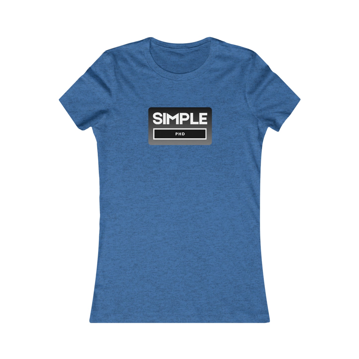SIMPLE PHD - Colored T - Slim Fit * Runs Small - on front