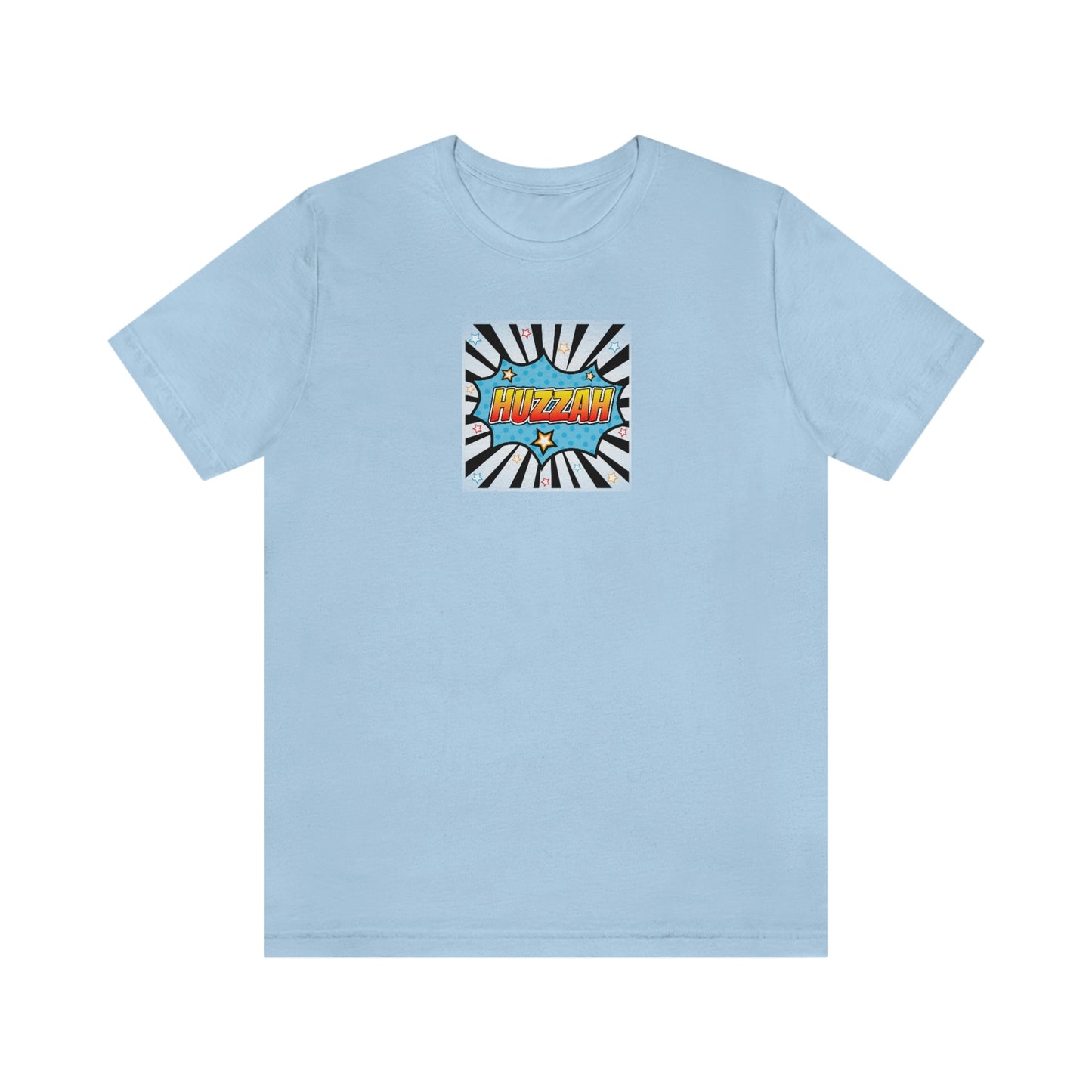 HUZZAH - PROPER HUMAN DIET - Colored T - on front and back