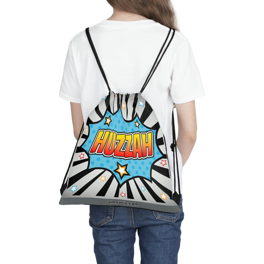 Outdoor Drawstring Bag - Huzzah