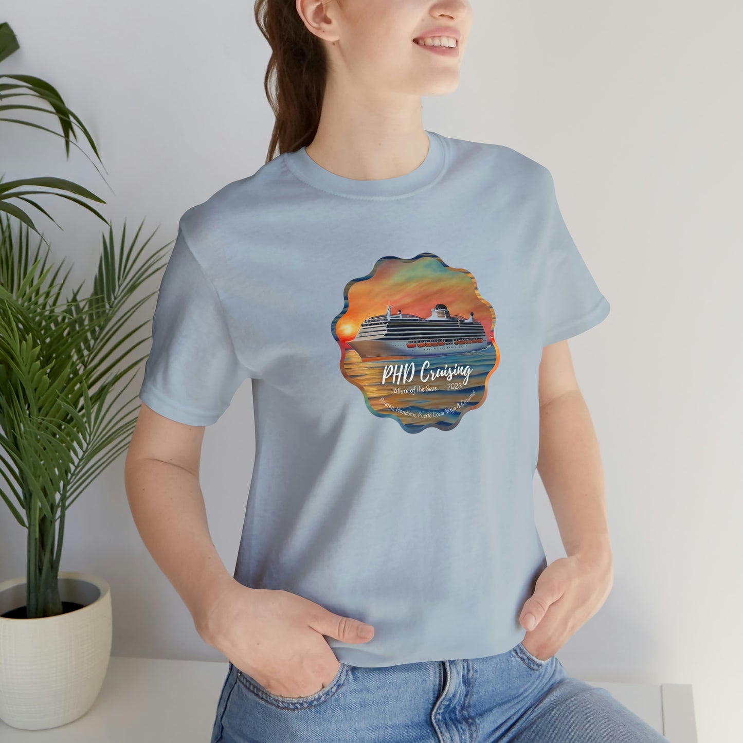 PHD Cruising - Unisex Crew Neck - on front