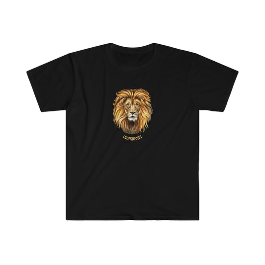 Carnivore Lion Head - Dark T - Graphic on front & Graphic on back with explanation