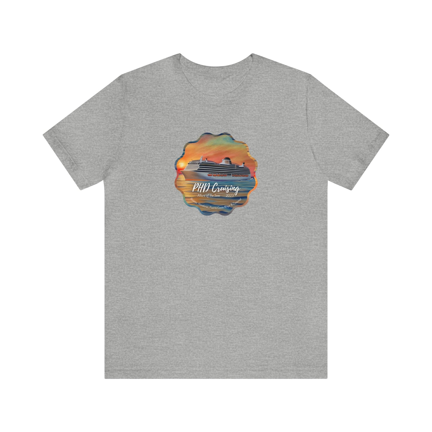 PHD Cruising - Unisex Crew Neck - on front