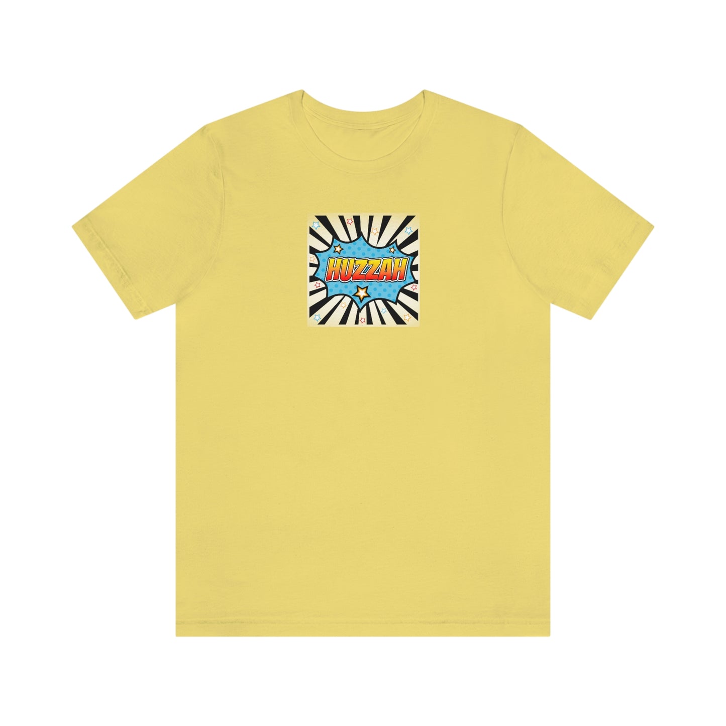 HUZZAH - PROPER HUMAN DIET - Colored T - on front and back