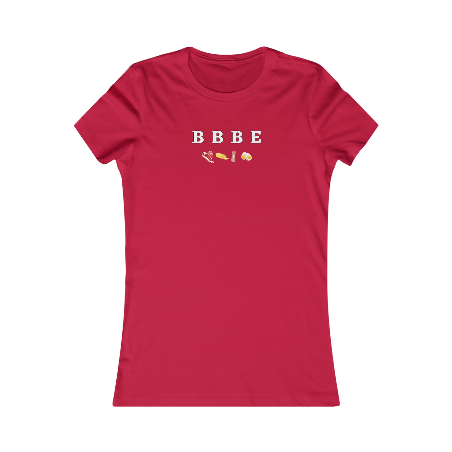 BBBE - with Icons - Colored T - Women's Slim Fit * Runs Small - on front