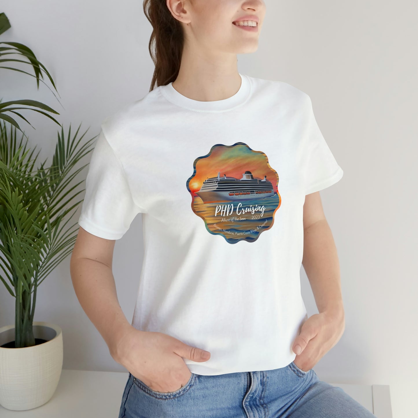 PHD Cruising - Unisex Crew Neck - on front