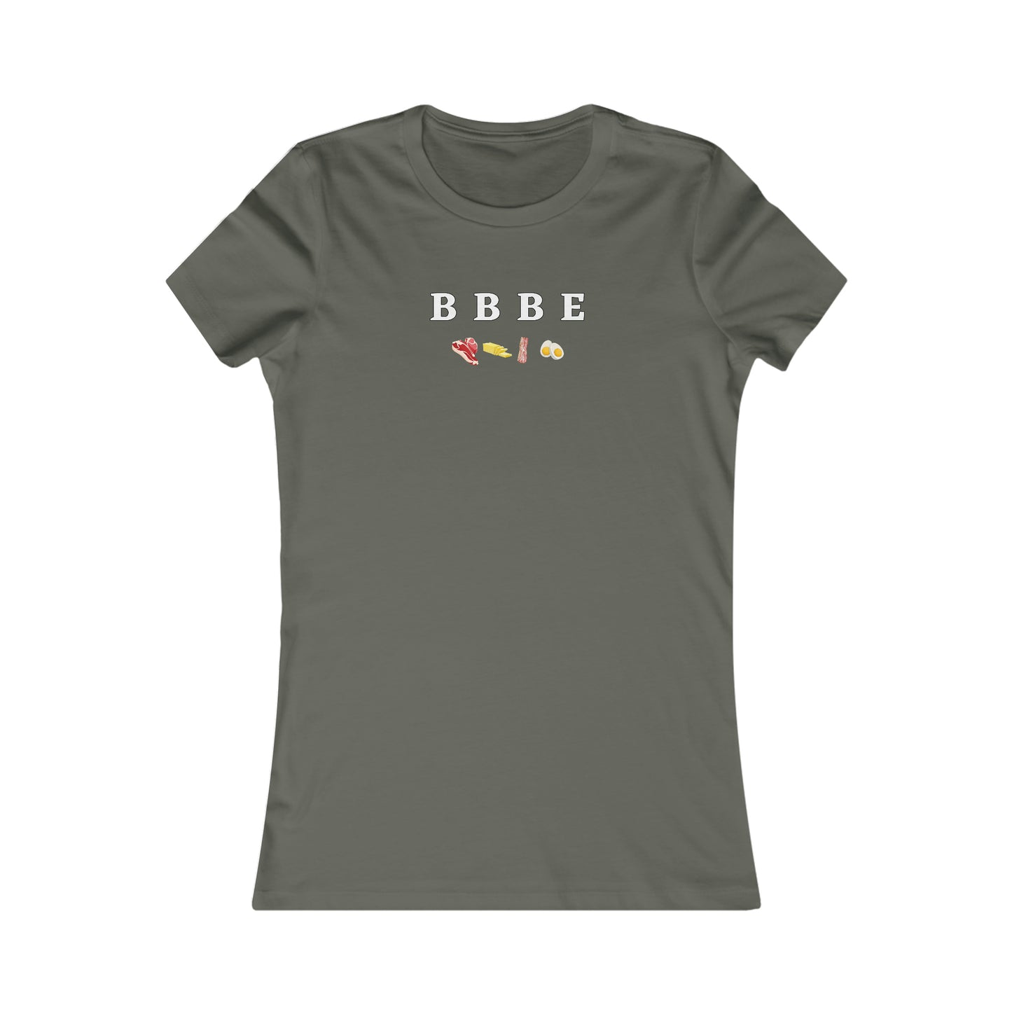 BBBE - with Icons - Colored T - Women's Slim Fit * Runs Small - on front