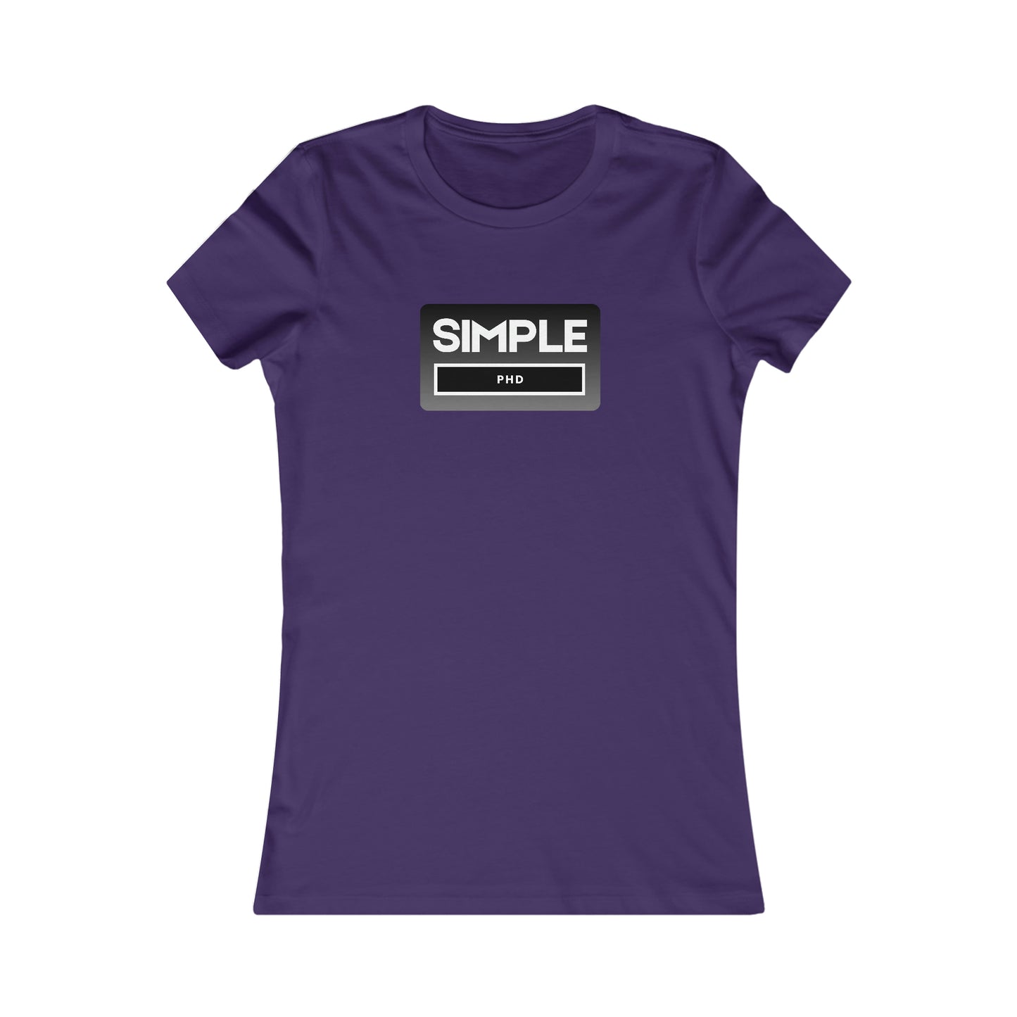 SIMPLE PHD - Colored T - Slim Fit * Runs Small - on front