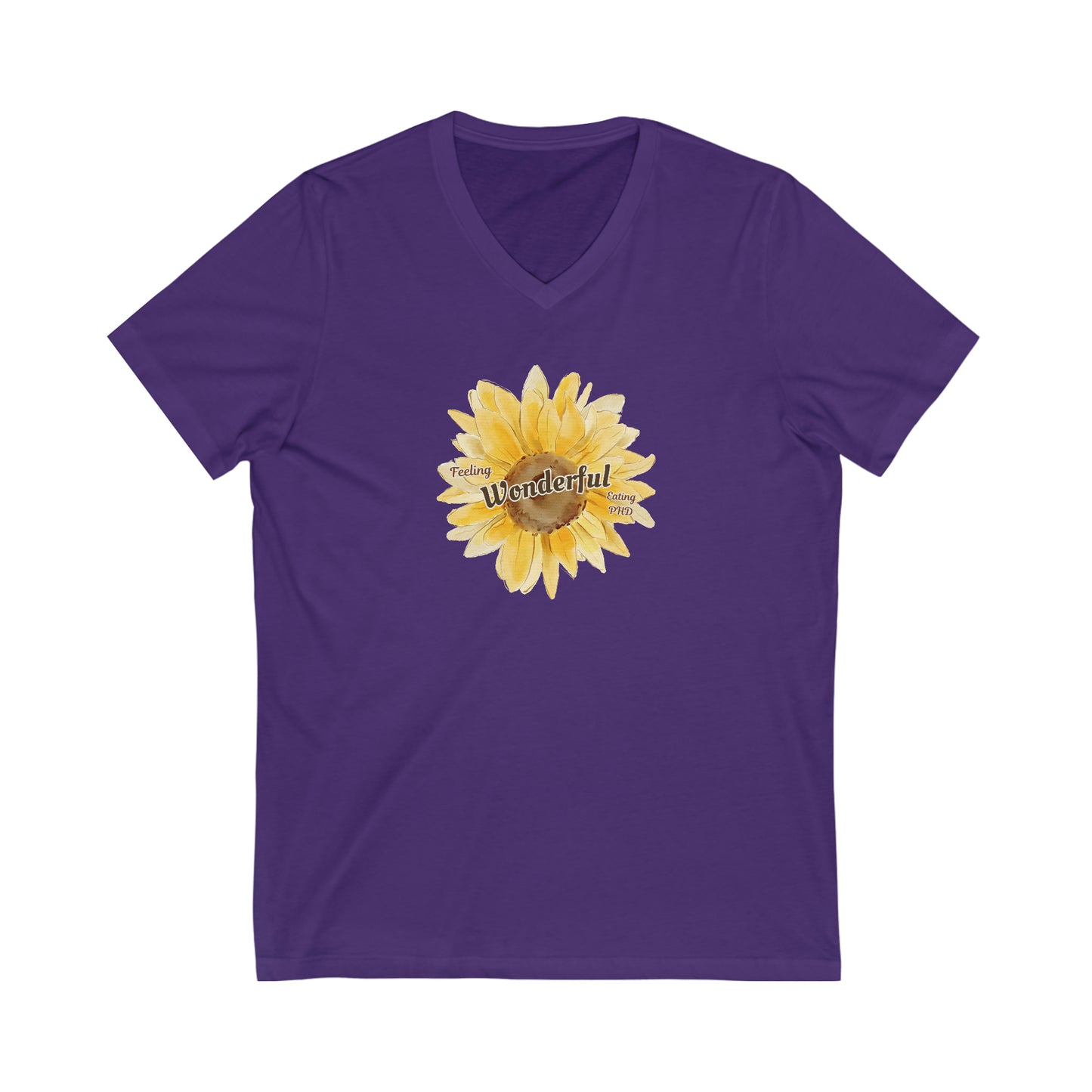 Feeling Wonderful - Eating PHD - Colored T - on front