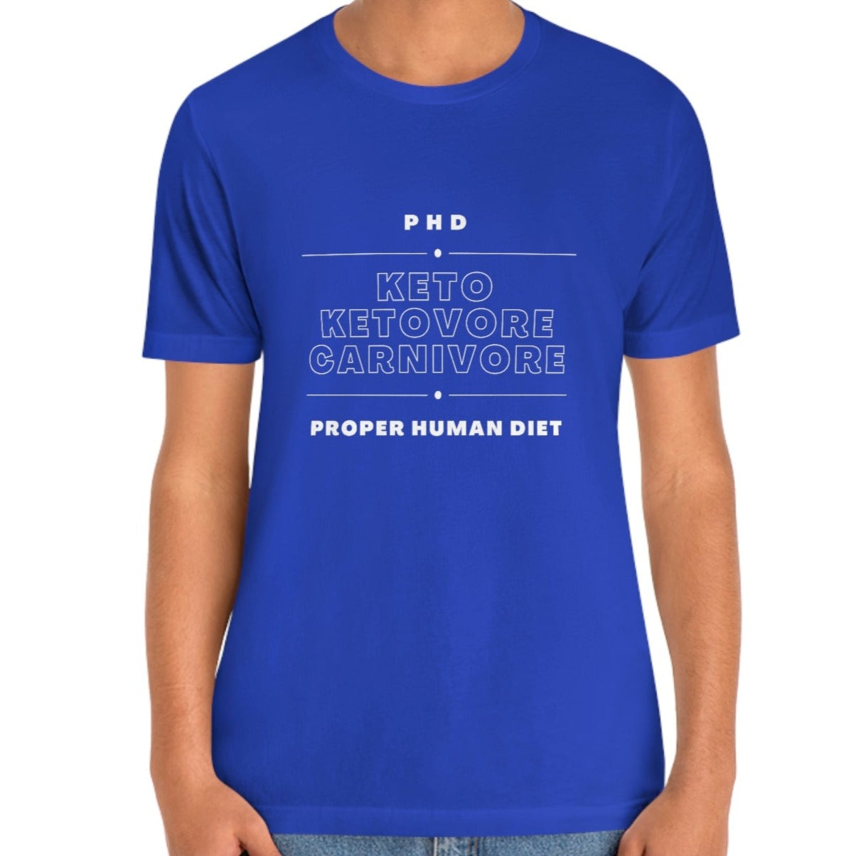PHD - KETO KETOVORE CARNIVORE - Dark T - on front