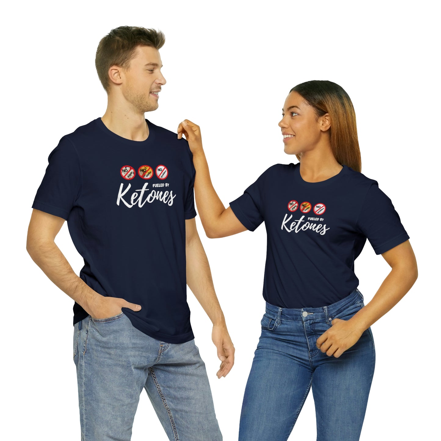 Fueled by Ketones - Crew Neck - on front