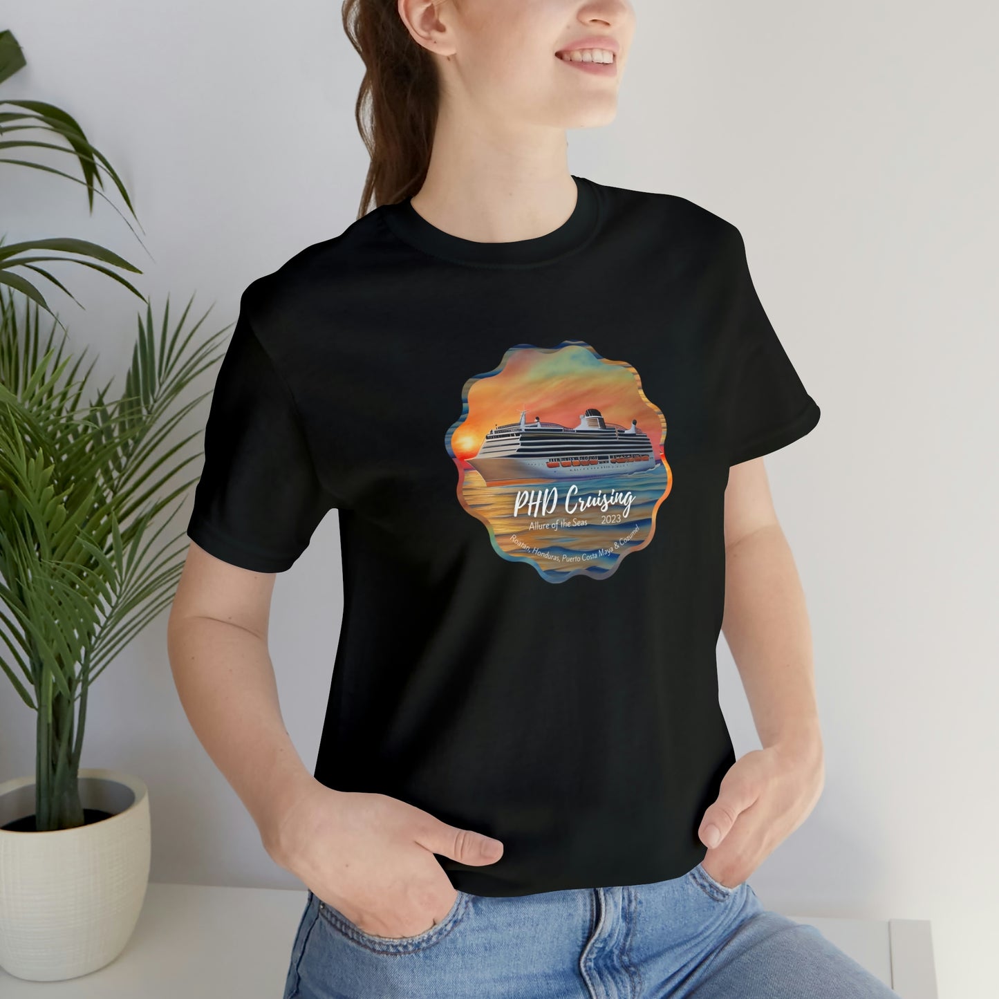 PHD Cruising - Unisex Crew Neck - on front