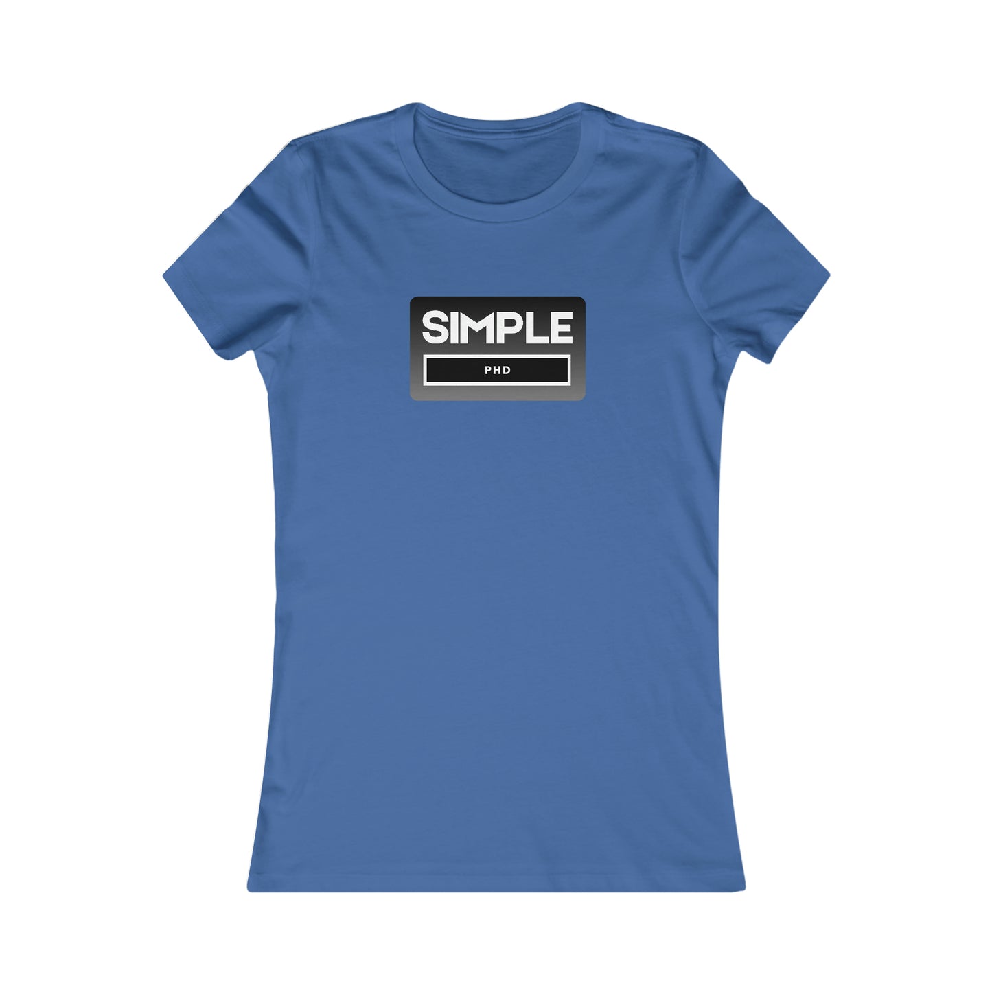 SIMPLE PHD - Colored T - Slim Fit * Runs Small - on front