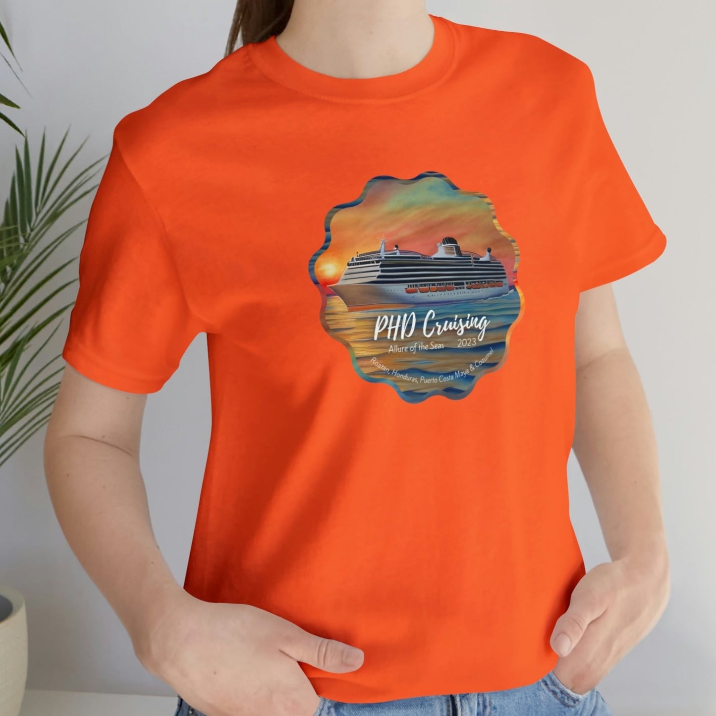 PHD Cruising - Unisex Crew Neck - on front